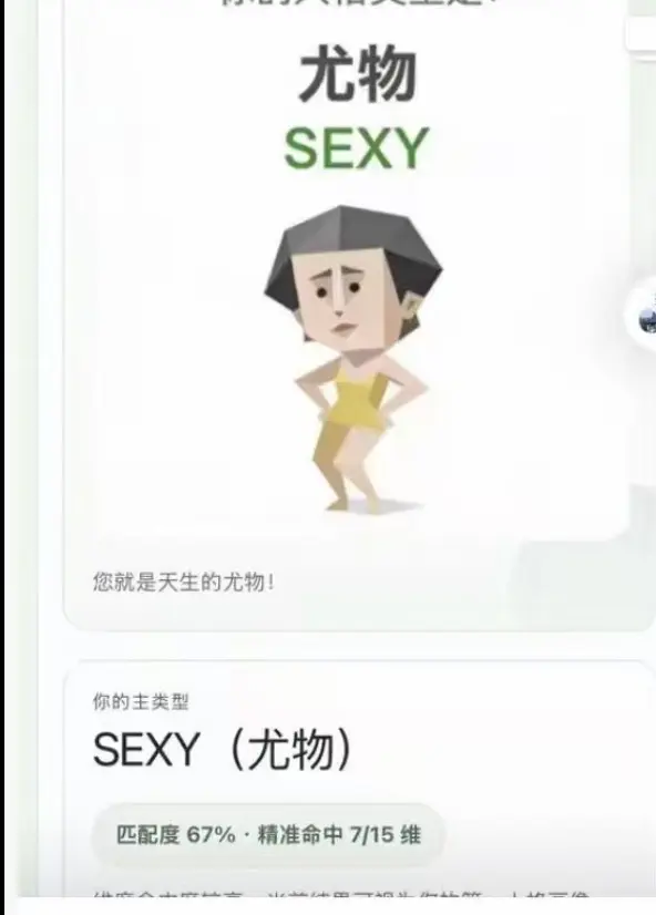 《Sbti 人格测试》相关资源图片