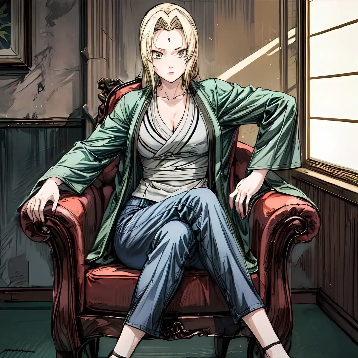 《纲手》：纲手与鸣人羁绊全彩无删减漫画-纲手大战雷影同人漫画-纲手秘密全彩完整版免费阅读-快看漫画